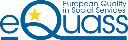 Logoen til EQUASS (European Quality in Social Services).